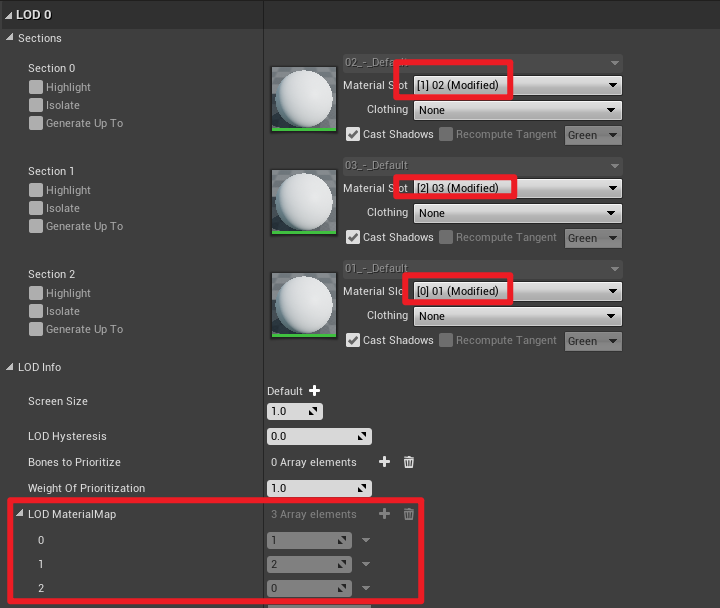 LODMaterialMap